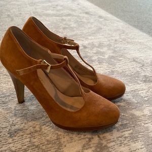 Franco Sarto Suede Heels